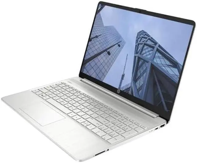 Alt view image 3 of 5 - HP Essential 15 Laptop, 15.6" HD Screen, AMD Ryzen 3 5300U, 32GB RAM, 2TB SSD, Webcam, HDMI, Wi-Fi, Windows 11 Home, Silver