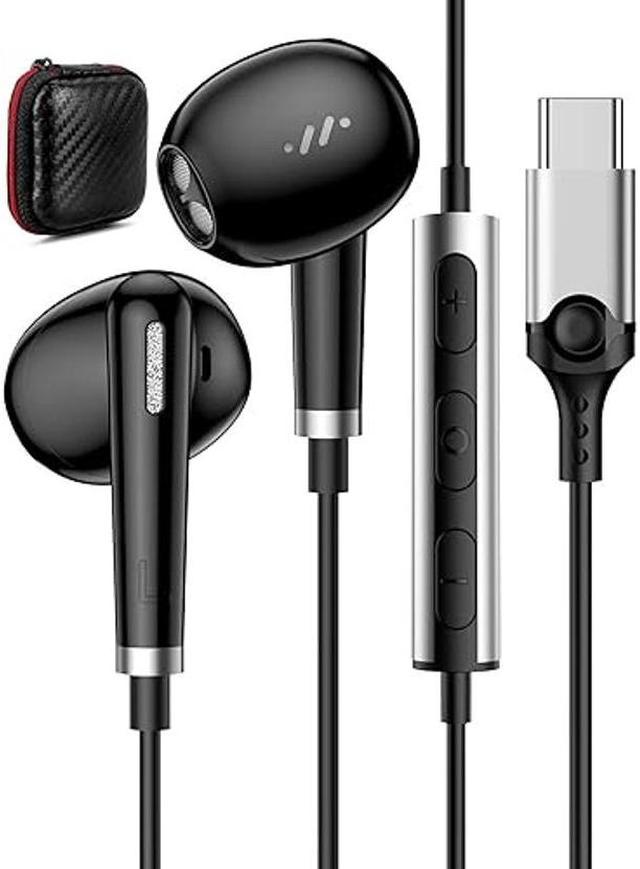 For Apple iPhone 15 15 Pro Max 15 Plus USB C Headphones Earphones Wired  Earbuds