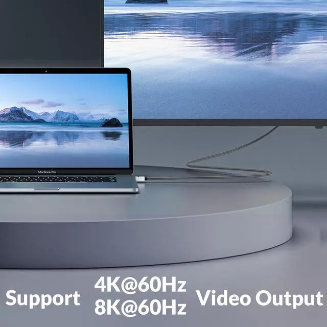 Alt view image 3 of 5 - SETMSPACE M.2 NVMe+NGFF(SATA) SSD Enclosure, USB C Data Cable [40 Gbps]
