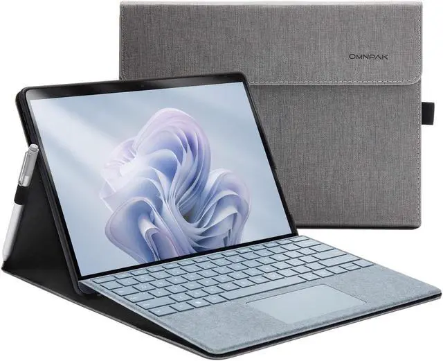 Main image of Omnpak Microsoft Surface Pro 11/10/9 Case, Lightweight Protective, Multiple Angle, Stylus Holder, Designed for Surface 11th Edition AI 2024/Pro 9 5G 13" 2022, Compatible with Type Cover Keyboard