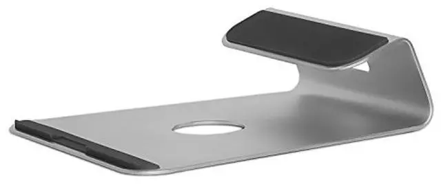 Alt view image 2 of 5 - Mount-It! Tilted Laptop Riser for MacBook & iPad Pro - Ergonomic Laptop & Tablet Wedge - Cooling Stand for 11"-15" Screens