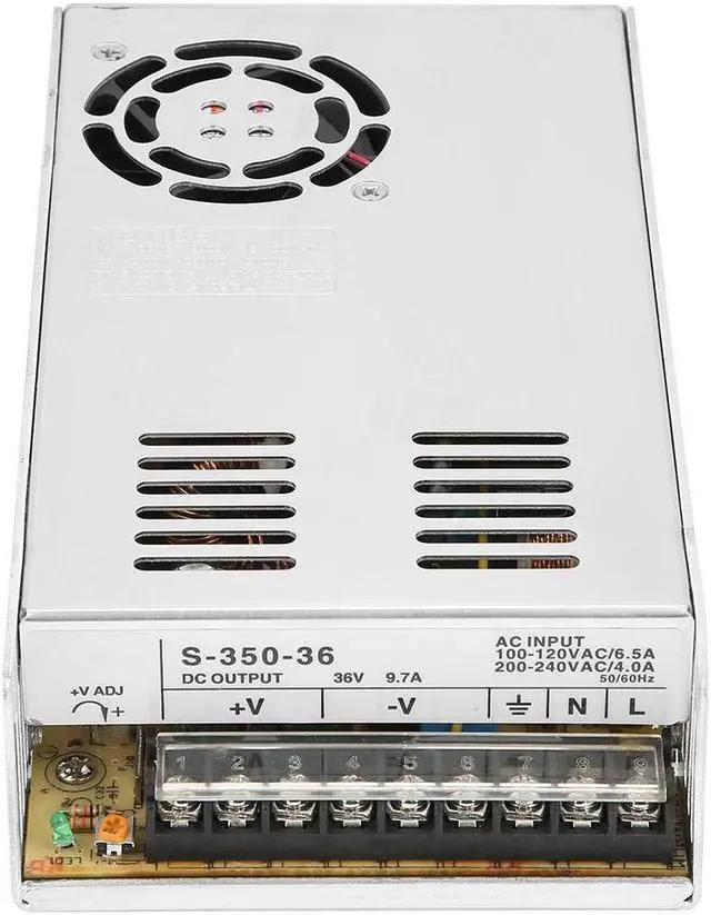 Main image of S-350-36 9.7A 36V 350W AC Switching Power Security Monitoring Industrial Power