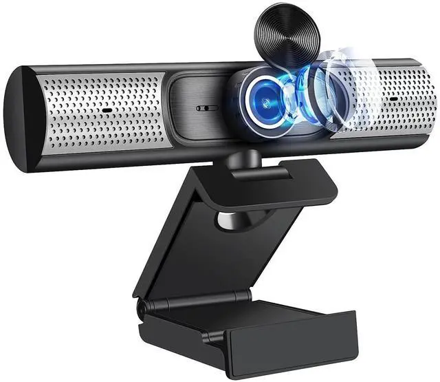 Main image of WFFOIFL Webcam with Microphone and Speaker, 1080P Web Camera for Desktop Computer Laptop, USB Plug and Play, Pro Streaming Webcam for Recording, Calling, Conferencing, Gaming, Not Include Tripod