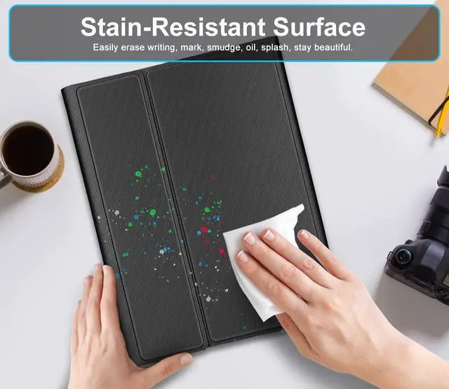 Alt view image 5 of 5 - Keyboard Case for iPad Air 13-inch (M2, 2024) & iPad Pro 12.9 (6th 2022/5th 2021/4th 2020/3rd 2018 Gen), Detachable Bluetooth Keyboard| Smart 7 Color Backlit| Slim Protection Cover with Pencil Holder