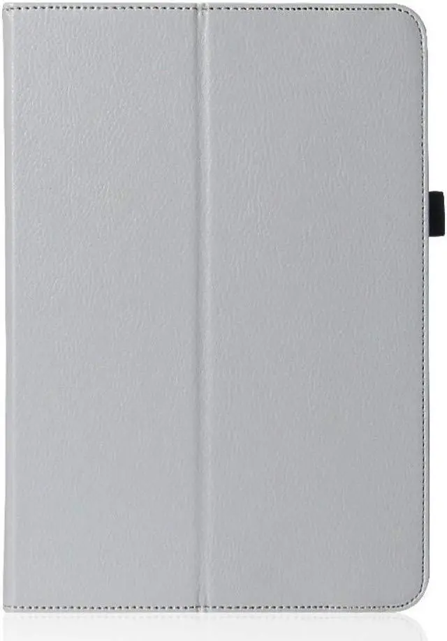 Alt view image 2 of 5 - SaharaCase Folio Case for Apple iPad Air 10.9" (4th Generation 2020 and 5th Generation 2022) [Shockproof Bumper] Rugged Protection Antislip Grip Leather Kickstand (Gray)