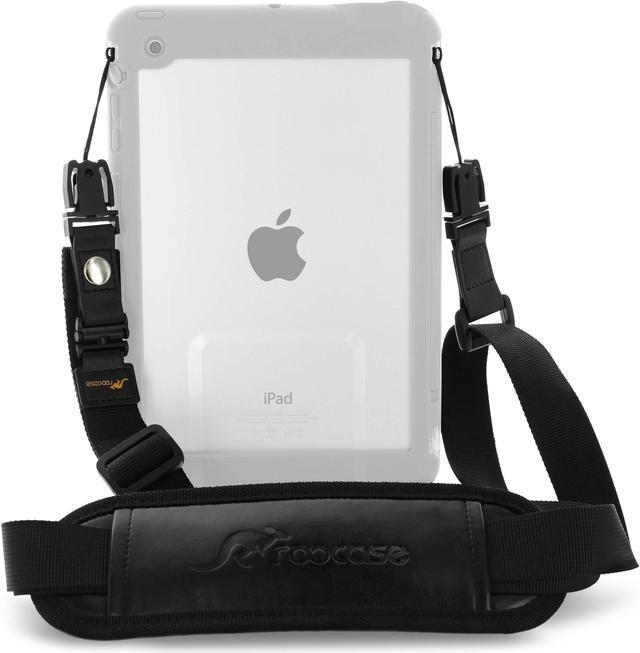 Main image of rooCASE 5-Pack Breakaway Clip Safety Shoulder Strap for LifeProof NUUD/FRE iPad Case, Break Away Strap Compatible with LifeProof Case for iPad Pro 9.7, iPad Air 2 1, iPad Mini 4, 3, 2, 1, Black
