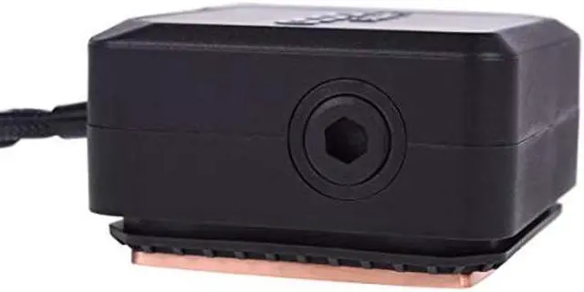 Alt view image 4 of 5 - Alphacool Eisbaer LT (Solo) CPU Water Block and Pump, Black