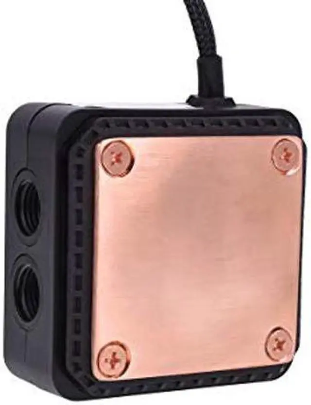 Alt view image 5 of 5 - Alphacool Eisbaer LT (Solo) CPU Water Block and Pump, Black