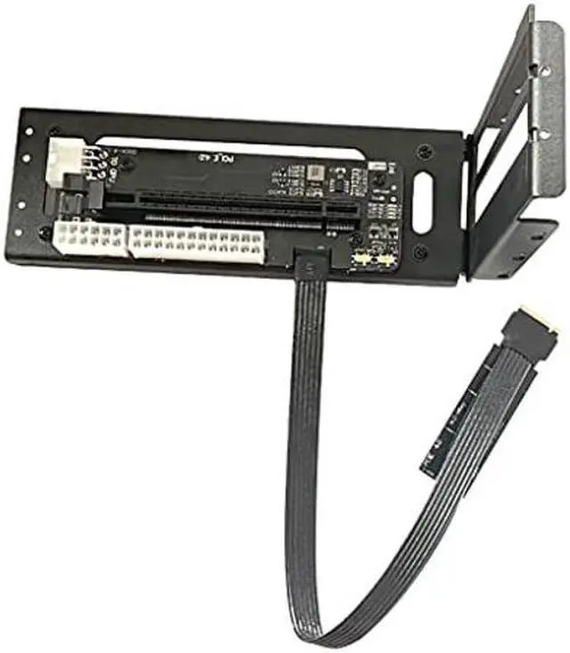 Main image of JMT R43SG GEN4 M.2 M-Key to PCIE X16 4.0 External Graphics Card Stand Bracket Compatible with NVME SSD NUC Host Expansion Card Graphics Dock (30cm)