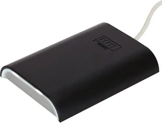 Main image of HID OMNIKEY 5427ck Gen 2 - Smart Card Reader - USB, Black, Light Gray