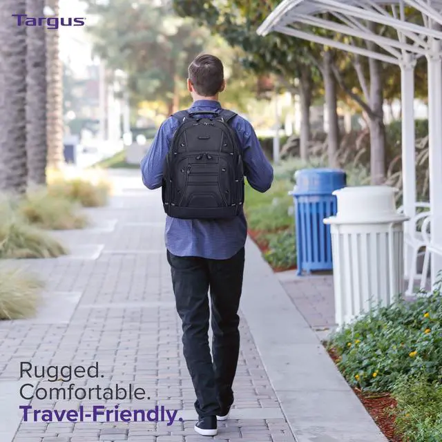 Alt view image 5 of 5 - Targus Drifter Essentials Laptop Backpack, Travel Backpack for Laptops up to 16" Backpack for Men & Women, College Back Pack Bookbag or Work Backpack, School Bag Travel Backpack Black(TBB63805GL)