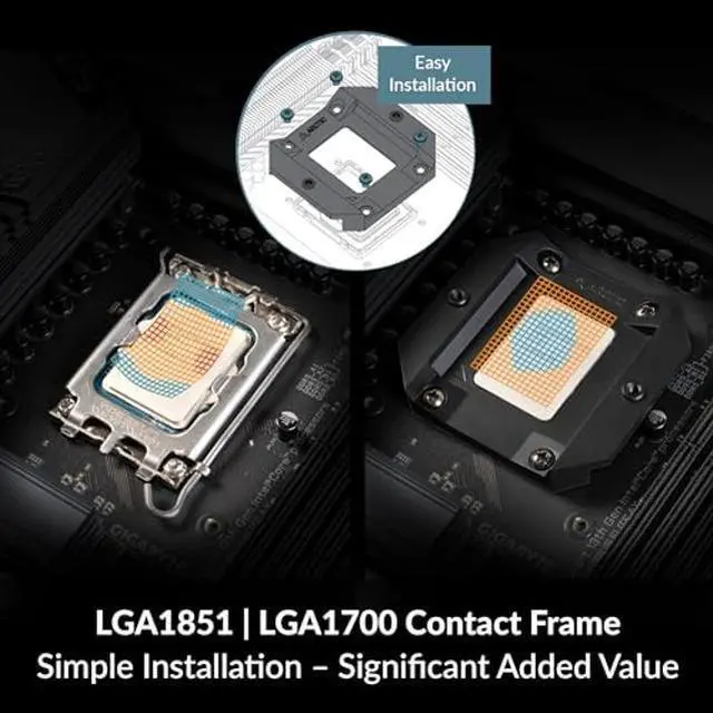 Alt view image 4 of 5 - ARCTIC Liquid Freezer III 280 - Water Cooling PC, All-in-One CPU AIO Water Cooler, Intel & AMD Compatible, efficient PWM-Controlled Pump, Fan: 200-1700 RPM, LGA1851 and LGA1700 Contact Frame - Black