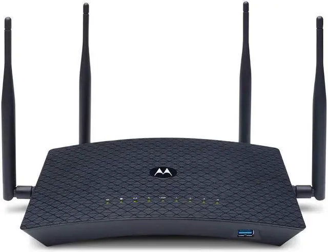 Main image of Motorola AC2600 4x4 WiFi Smart Gigabit Router with Extended Range, Model MR2600