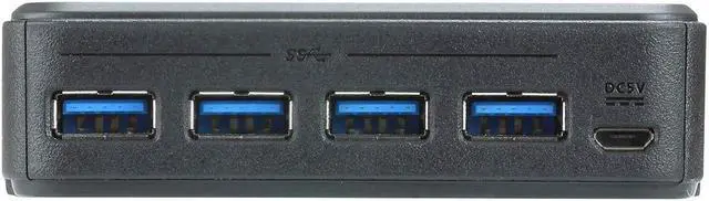 Alt view image 3 of 3 - Aten US3344 4-Port USB to USB-C SHACompatible with Ring Switch