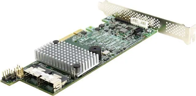 Alt view image 2 of 3 - LSI Logic Megaraid Eight-Port 6Gb/s PCI Express 3.0 SATA+SAS RAID Controller LSI00330