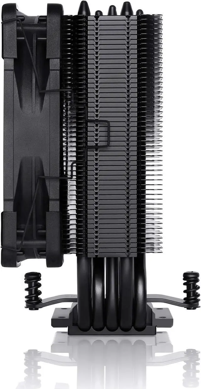 Alt view image 3 of 5 - Noctua NH-U12S chromax.Black, 120mm Single-Tower CPU Cooler (Black)