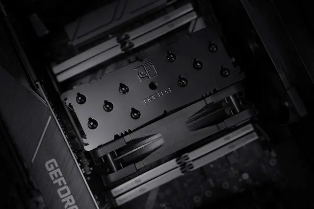 Alt view image 5 of 5 - Noctua NH-U12S chromax.Black, 120mm Single-Tower CPU Cooler (Black)
