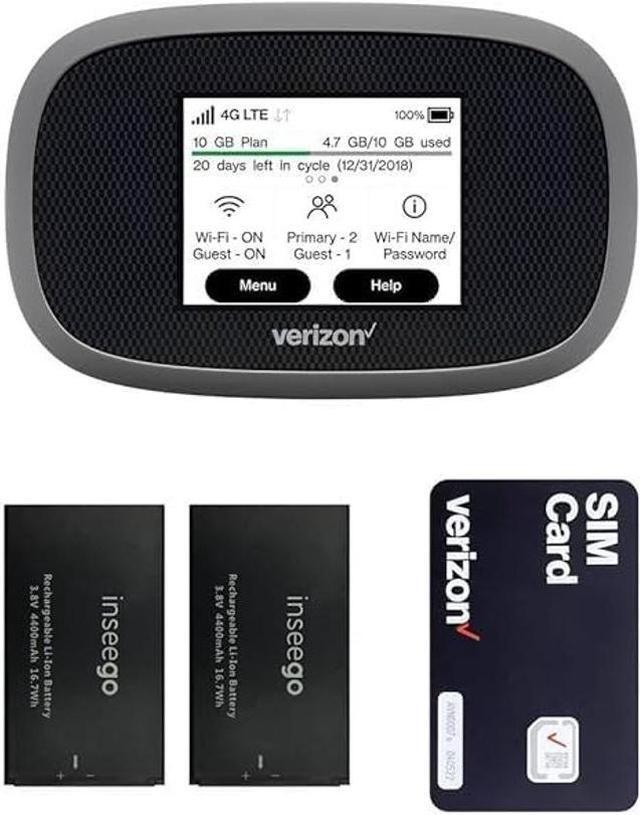 Main image of Verizon Jetpack Inseego WiFi 4G LTE MiFi 8800L | LTE Cat18 LTE Up to 1 Gbps | EVDO-LINK Bundle for Mobile Hotspot | Verizon sim Card Included (Need to Buy Your own Data Plan)