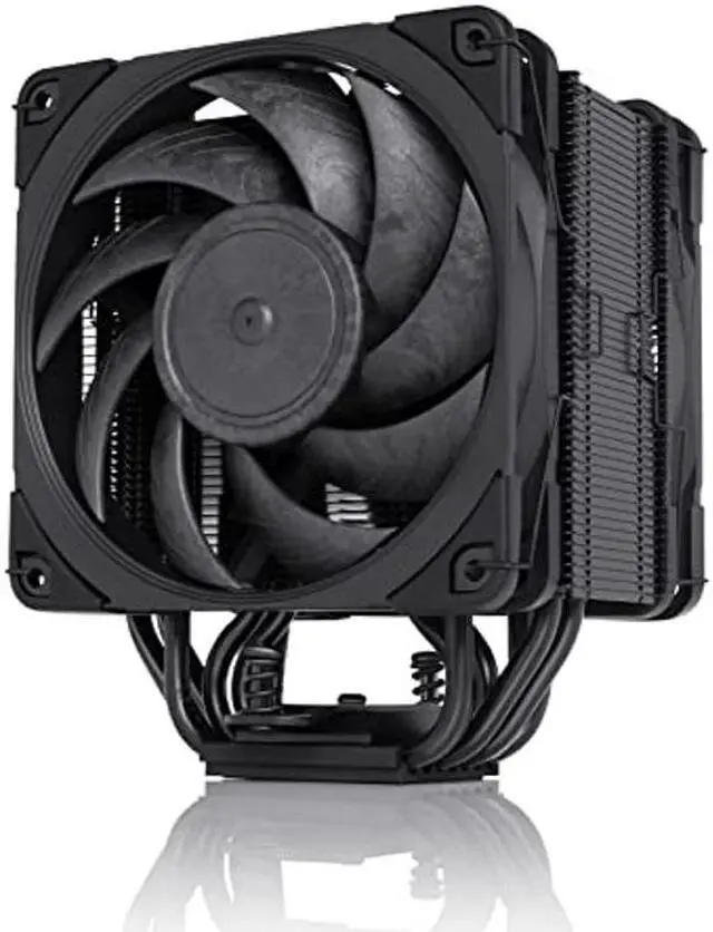 Main image of Noctua NH-U12A chromax.Black, 120mm Single-Tower CPU Cooler (Black) For Desktop