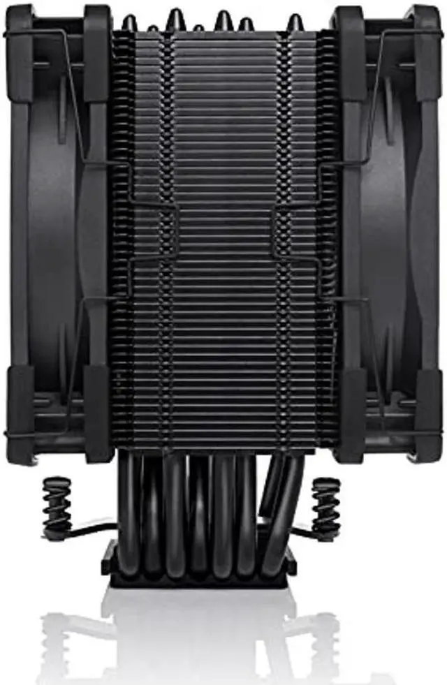 Alt view image 3 of 5 - Noctua NH-U12A chromax.Black, 120mm Single-Tower CPU Cooler (Black) For Desktop