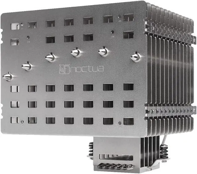 Alt view image 2 of 5 - Noctua Bundle: 1x NH-P1 Passive CPU Cooler + 1x NF-A12x25 LS-PWM, Ultra Quiet Silent Fan