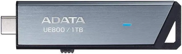 Main image of ADATA Elite UE800 1TB USB Type-C USB 3.2 Gen2 Flash Drive Portable SSD Up to 1000MB/s Read/Write (AELI-UE800-1T-CSG), Compatible with iPhone 15 Pro Series/Android/PlayStation 5