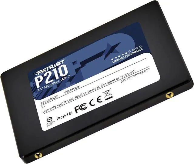 Alt view image 3 of 5 - Patriot P210 2TB Internal SSD - SATA 3 2.5" - Solid State Drive - P210S2TB25