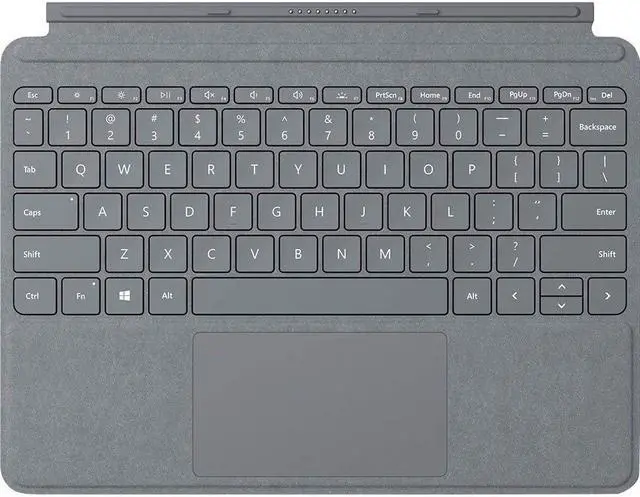 Main image of Microsoft Surface Go Signature Type Cover (Platinum) - KCS-00001