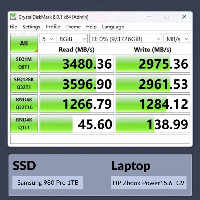 Alt view image 3 of 5 - NVME Enclosure 40 Gbps ['Tough Guy' Quality] M.2 Enclosure Compatible with Thunderbolt 3/4&USB4, Screw Fixed Solid Aluminium Alloy SETMSPACE SSD Enclosure with USBC/A Cable for M-Key PCIe NVME 2280