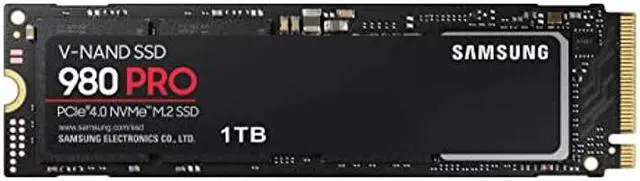 Main image of SAMSUNG 980 PRO SSD 1TB PCIe 4.0 NVMe Gen 4 Gaming M.2 Internal Solid State Drive Memory Card , Maximum Speed, Thermal Control MZ-V8P1T0B/AM