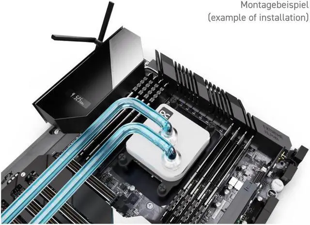 Alt view image 2 of 5 - Alphacool Core 1 CPU Water Block, White