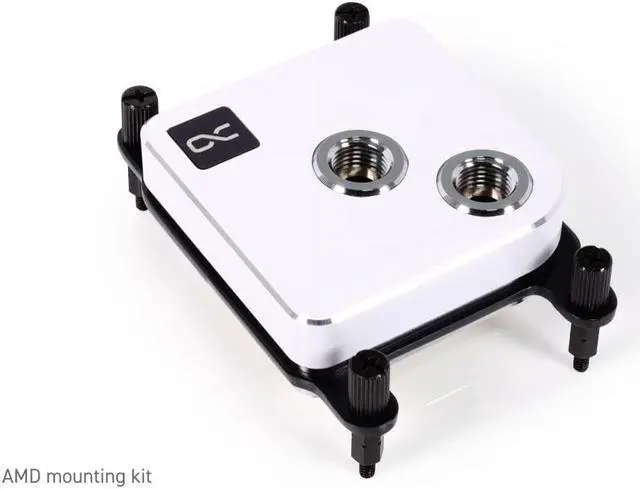 Alt view image 5 of 5 - Alphacool Core 1 CPU Water Block, White