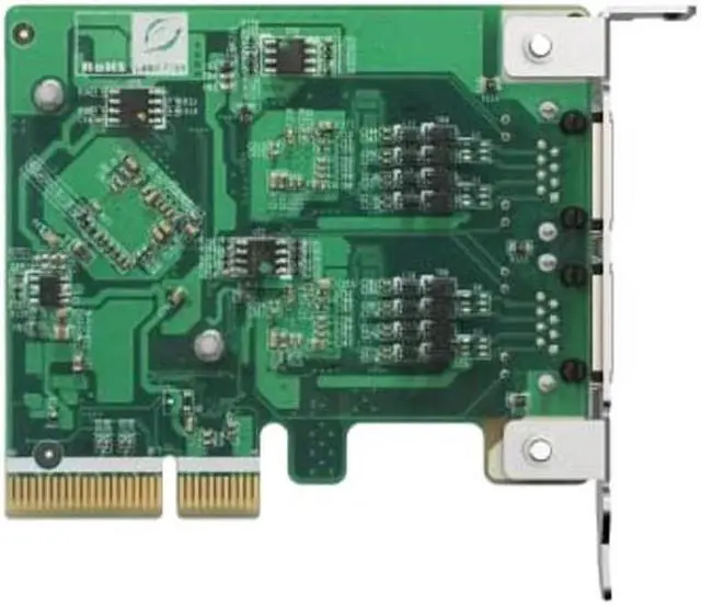 Alt view image 2 of 5 - QNAP QXG-2G2T-I225 Dual Port 2.5GbE 4-Speed Network Card