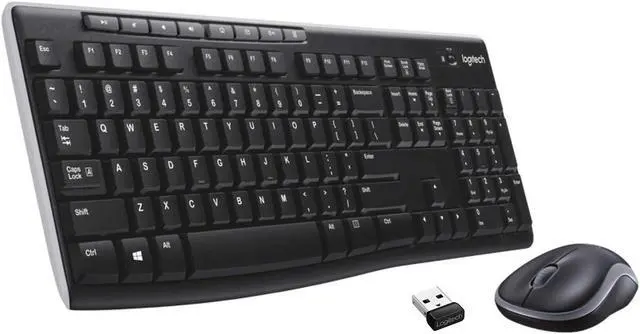 Main image of Logitech Wireless Combo MK270, Pack of 4,Black