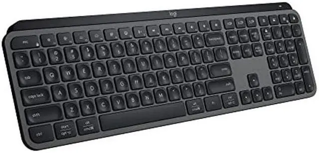Main image of Logitech MX Keys S Wireless Keyboard, Low Profile, Quiet Typing, Backlighting, Bluetooth, USB C Rechargeable for Windows PC, Linux, Chrome, Mac - Graphite - With Free Adobe Creative Cloud Subscription