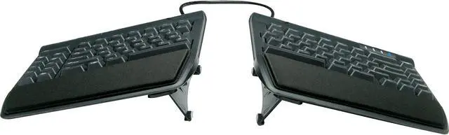Main image of KINESIS Freestyle2 USB-A Ergonomic Keyboard w/ VIP3 Lifters for PC (9" Separation) (KB820PB-US)