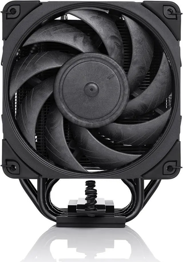 Alt view image 3 of 5 - Noctua NH-U12A chromax.Black CPU Cooler with NA-HC8 chromax.White Heatsink Covers