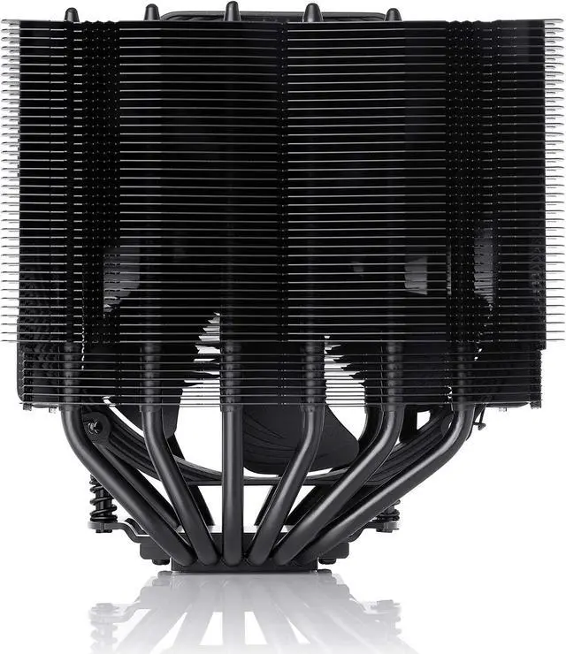 Alt view image 3 of 5 - Noctua NH-D15S chromax.Black CPU Cooler with NA-HC4 chromax.Black heatsink Covers