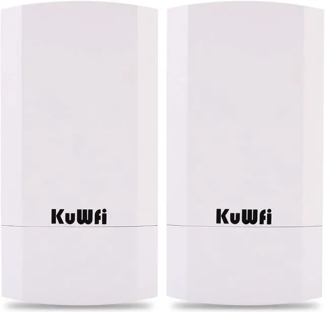 Alt view image 2 of 5 - KuWFi Bundle of Goods Outdoor Wireless WiFi Bridge and WiFi 6 Router