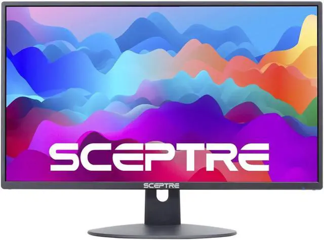 Alt view image 2 of 5 - Sceptre E249W-19203R 24-inch FHD LED Gaming Monitor 2X HDMI VGA 75Hz Build-in Speakers, Machine Black