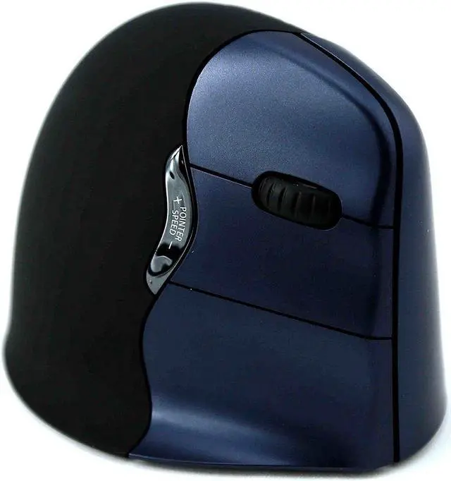 Alt view image 4 of 5 - Jestik Evoluent Mouse VM4RW - VerticalMouse 4, Right Hand Ergonomic Design, Evoluent Vertical Mouse with Wireless Connection for Comfort and Precision, Plus Microfiber Cloth (Regular Size)
