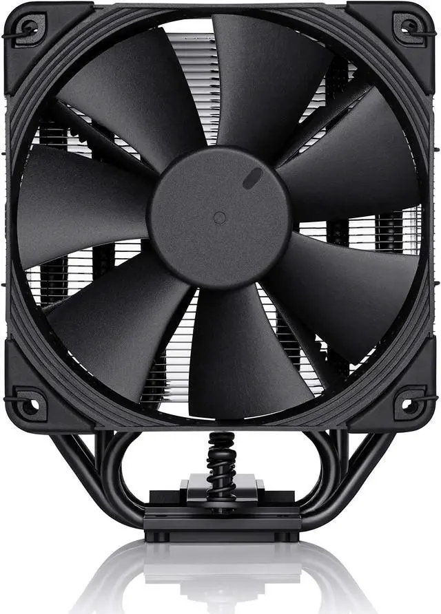 Alt view image 3 of 5 - Noctua NH-U12S chromax.Black CPU Cooler with NA-HC2 chromax.White heatsink Cover