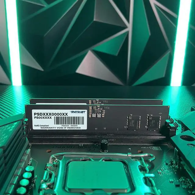 Alt view image 5 of 5 - Patriot Signature Line Series DDR5 32GB (2 x 16GB) 4800MHz UDIMM Kit - PSD532G4800K