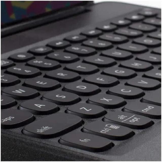 Alt view image 3 of 4 - ZAGG Rugged Education Keyboard for Apple iPad 10.2" (7th & 8th Gen) 6FT Drop Protection | Durable | Black