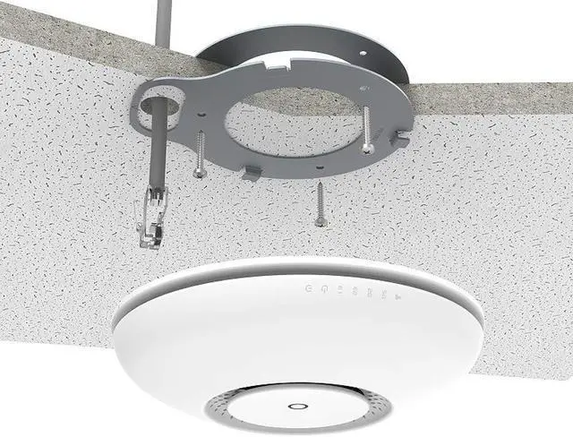 Alt view image 3 of 5 - Mikrotik Cap ac RBcAPGi-5acD2nD-US Dual-Band Wireless Access Point 2.4 / 5GHz 802.11ac with Two Gigabit Ethernet Ports