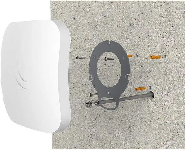 Alt view image 5 of 5 - Mikrotik Cap ac RBcAPGi-5acD2nD-US Dual-Band Wireless Access Point 2.4 / 5GHz 802.11ac with Two Gigabit Ethernet Ports