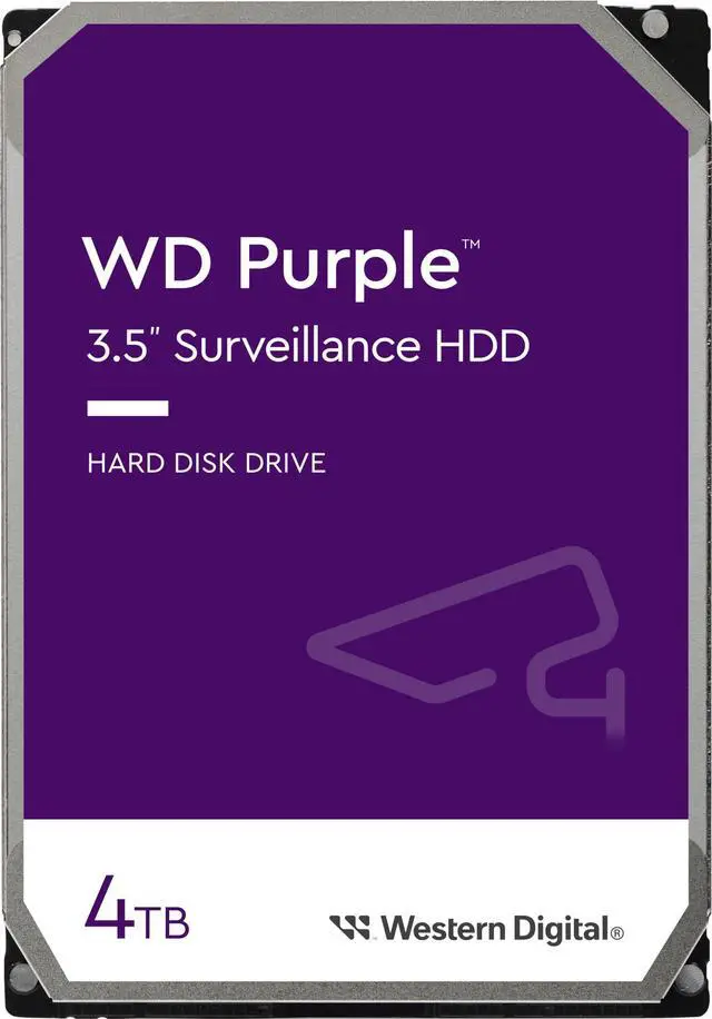 Western Digital 4TB WD Purple Surveillance Internal Hard Drive HDD