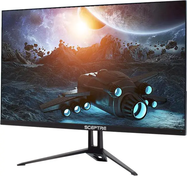 Alt view image 3 of 5 - Sceptre IPS 24" 1920 x 1080p Gaming Monitor up to 165Hz DisplayPort HDMI AMD FreeSync Premium 98% sRGB Build-in Speakers, Black 2021 (E248B-FPT168S)