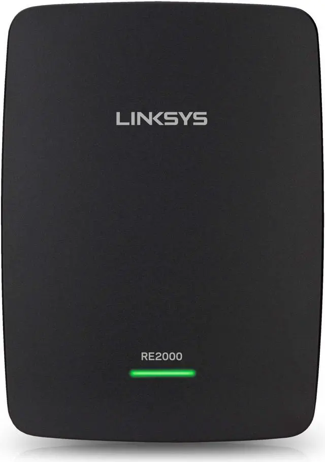 Alt view image 2 of 5 - Linksys RE2000 N600 Dual-Band Wireless Range Extender