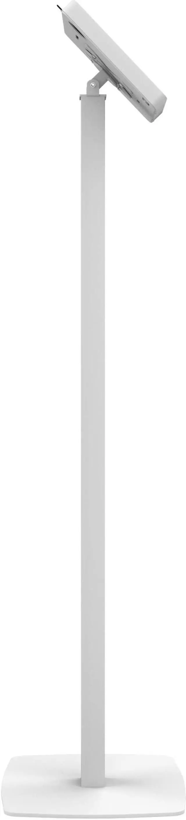 Alt view image 4 of 5 - Thin Floor Stand - CTA Tall Standing 360 Degree Kiosk Display Tablet Holder - Charger Access & Lock for iPad mini A17 Pro & 1/2/3/4/5/6 - Samsung Tab A 8''
